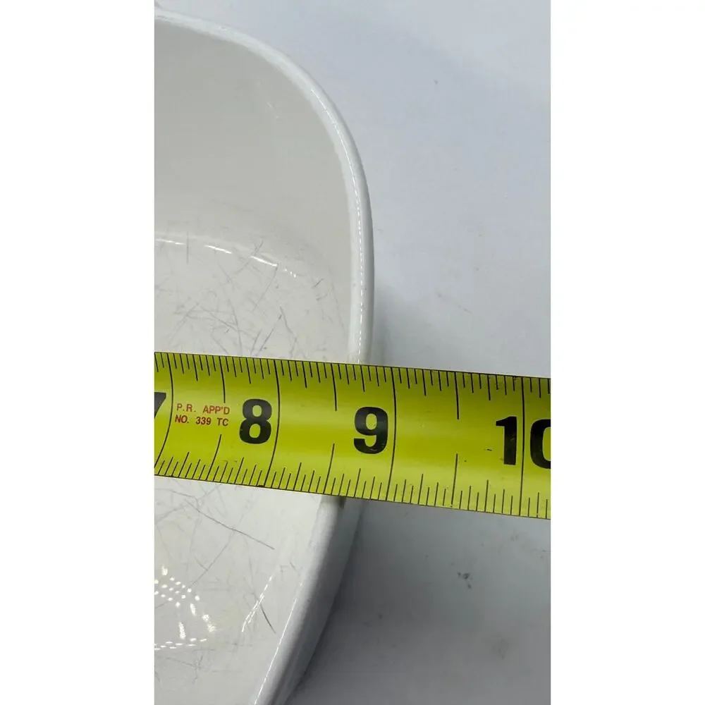 Vintage CorningWare Cookmates SP-2 1/2-A 2.5-quart casserole dish.